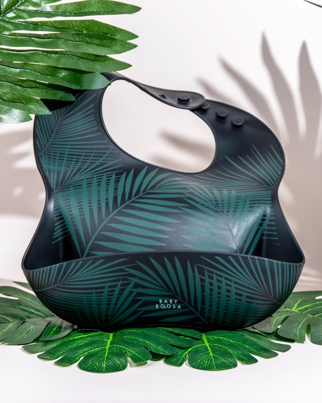 Comfort Bib | Adjustable-Fit | Easy Clean | No-Mess | No-Spill | Deep Catch (The Palm)