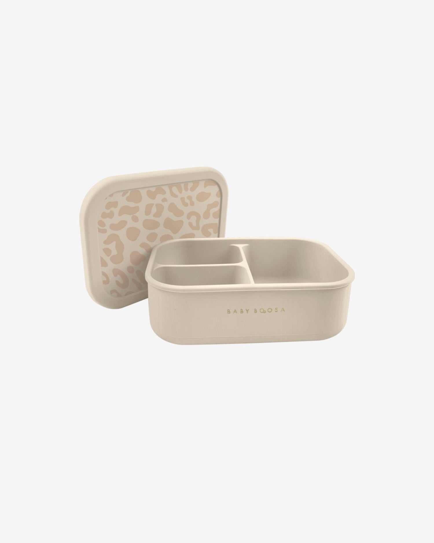 Silicone BrunchieBox™ | Meal Prep | On-the-go (Leopard Print Nude)