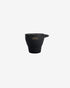 Surprise Snack Pot | Collapsible & Soft | No-Spill | Easy Grip | On-The-Go (Milano Black)